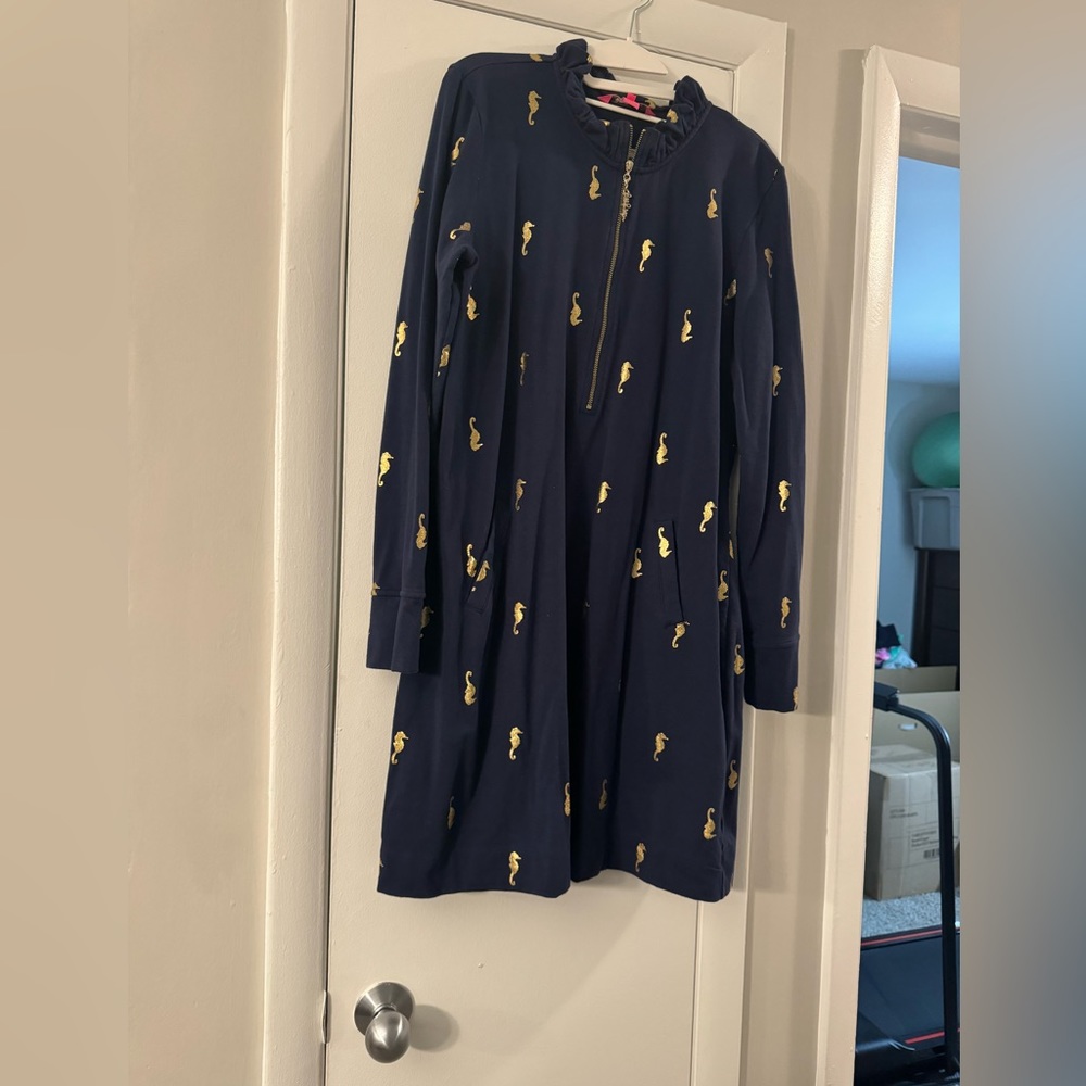 LILLY PULITZER XL SKIPPER RUFFLE DRESS